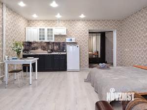 1-к квартира, посуточно, 46м2, 1/1 этаж