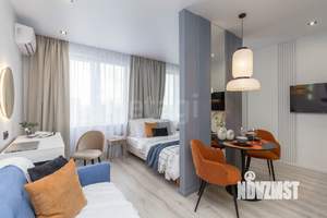 Студия квартира, на длительный срок, 33м2, 14/24 этаж