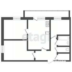 3-к квартира, на длительный срок, 64м2, 5/9 этаж