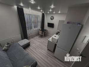 Студия квартира, на длительный срок, 27м2, 15/20 этаж