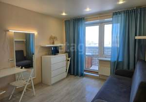 Студия квартира, на длительный срок, 23м2, 19/19 этаж