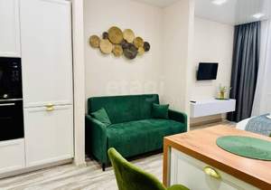 Студия квартира, на длительный срок, 34м2, 8/16 этаж