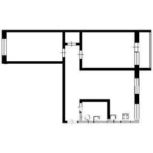 3-к квартира, на длительный срок, 56м2, 4/5 этаж