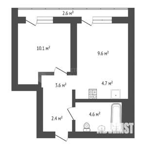 1-к квартира, на длительный срок, 38м2, 5/10 этаж