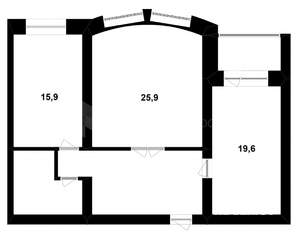 2-к квартира, на длительный срок, 82м2, 4/9 этаж