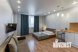 1-к квартира, посуточно, 34м2, 1/1 этаж