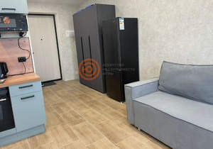 Студия квартира, на длительный срок, 27м2, 6/10 этаж