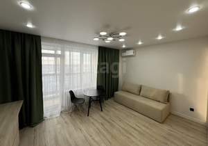 Студия квартира, на длительный срок, 27м2, 17/18 этаж