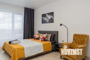 1-к квартира, посуточно, 50м2, 21/25 этаж