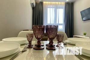 1-к квартира, посуточно, 46м2, 9/16 этаж