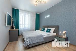 1-к квартира, посуточно, 43м2, 12/19 этаж