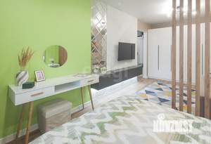 1-к квартира, на длительный срок, 36м2, 5/9 этаж