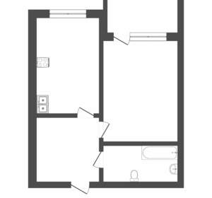 1-к квартира, на длительный срок, 43м2, 3/9 этаж