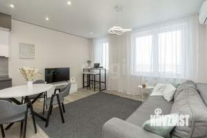 Студия квартира, на длительный срок, 33м2, 11/24 этаж