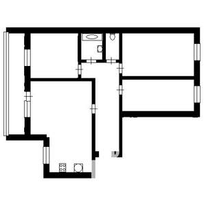 4-к квартира, на длительный срок, 72м2, 4/10 этаж