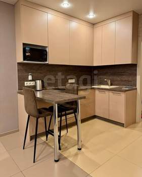 Студия квартира, на длительный срок, 30м2, 6/17 этаж