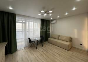 Студия квартира, на длительный срок, 27м2, 17/18 этаж