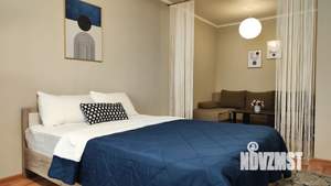 1-к квартира, посуточно, 47м2, 1/17 этаж
