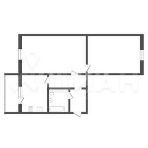 2-к квартира, на длительный срок, 44м2, 5/5 этаж