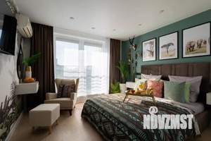 1-к квартира, посуточно, 38м2, 1/1 этаж