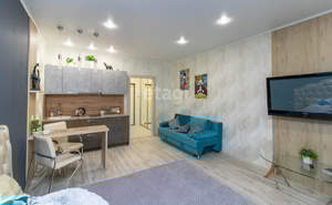 Студия квартира, на длительный срок, 32м2, 7/9 этаж