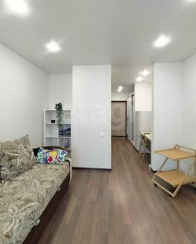 Студия квартира, на длительный срок, 24м2, 17/19 этаж