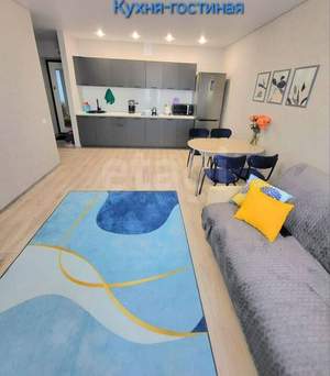 2-к квартира, на длительный срок, 57м2, 16/23 этаж