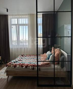 Студия квартира, на длительный срок, 36м2, 12/19 этаж