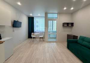 Студия квартира, на длительный срок, 27м2, 10/7 этаж