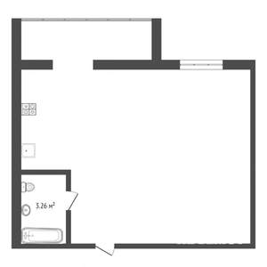 1-к квартира, на длительный срок, 48м2, 7/14 этаж