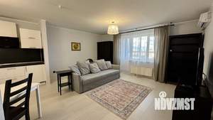 Студия квартира, на длительный срок, 42м2, 15/17 этаж