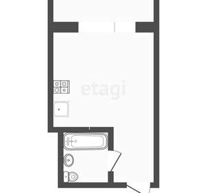 Студия квартира, на длительный срок, 18м2, 5/8 этаж