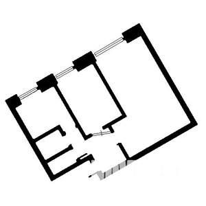 2-к квартира, на длительный срок, 50м2, 4/9 этаж