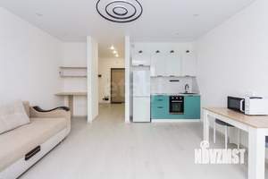 Студия квартира, на длительный срок, 35м2, 7/24 этаж