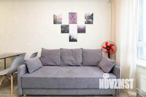 1-к квартира, посуточно, 42м2, 1/1 этаж