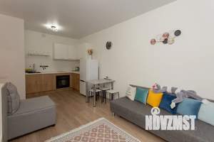 1-к квартира, посуточно, 39м2, 16/22 этаж