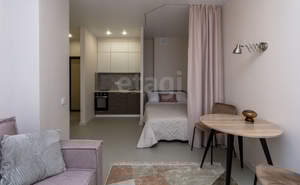 Студия квартира, на длительный срок, 26м2, 9/17 этаж