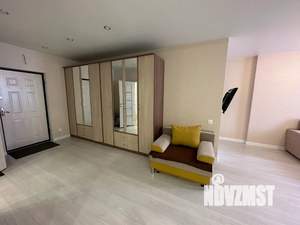 Студия квартира, посуточно, 42м2, 7/17 этаж