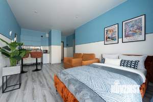 Студия квартира, посуточно, 30м2, 5/10 этаж