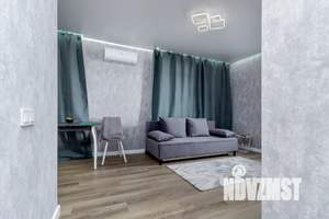 1-к квартира, посуточно, 40м2, 16/25 этаж