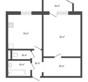 1-к квартира, на длительный срок, 45м2, 8/10 этаж