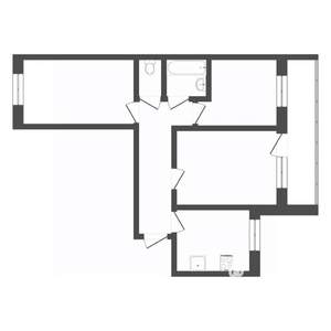 3-к квартира, на длительный срок, 59м2, 4/9 этаж