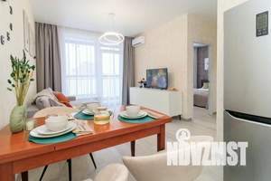 1-к квартира, посуточно, 42м2, 7/23 этаж