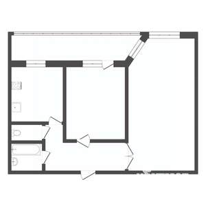 2-к квартира, на длительный срок, 58м2, 8/14 этаж