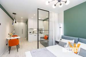 Студия квартира, на длительный срок, 31м2, 2/12 этаж