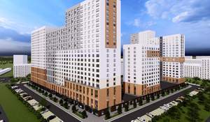 Студия квартира, на длительный срок, 22м2, 18/21 этаж