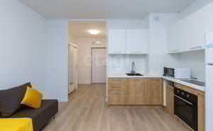 Студия квартира, на длительный срок, 25м2, 12/24 этаж