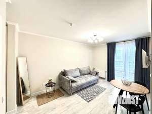 Студия квартира, на длительный срок, 29м2, 4/17 этаж