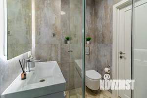 1-к квартира, посуточно, 44м2, 17/19 этаж