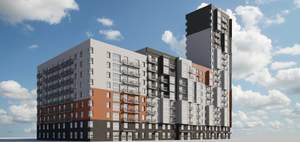 Студия квартира, на длительный срок, 23м2, 9/20 этаж